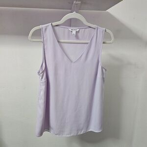 Nine West Lavender Sleeveless Top